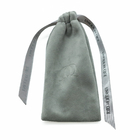 Il regalo di Gray Premium Velvet Fabric Drawstring insacca 55x75cm